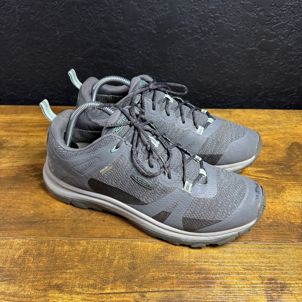 KEEN Terradora II 1022346 Grey Mesh Waterproof Hiking Shoes Womens 10.5 EU 41